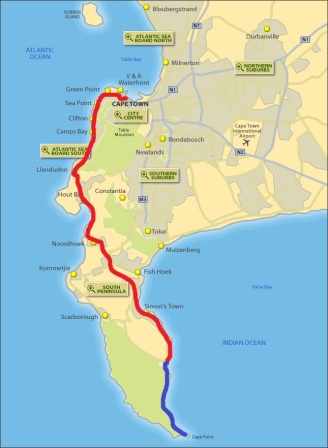 Cape Town - tour to Cape Point - South Africa